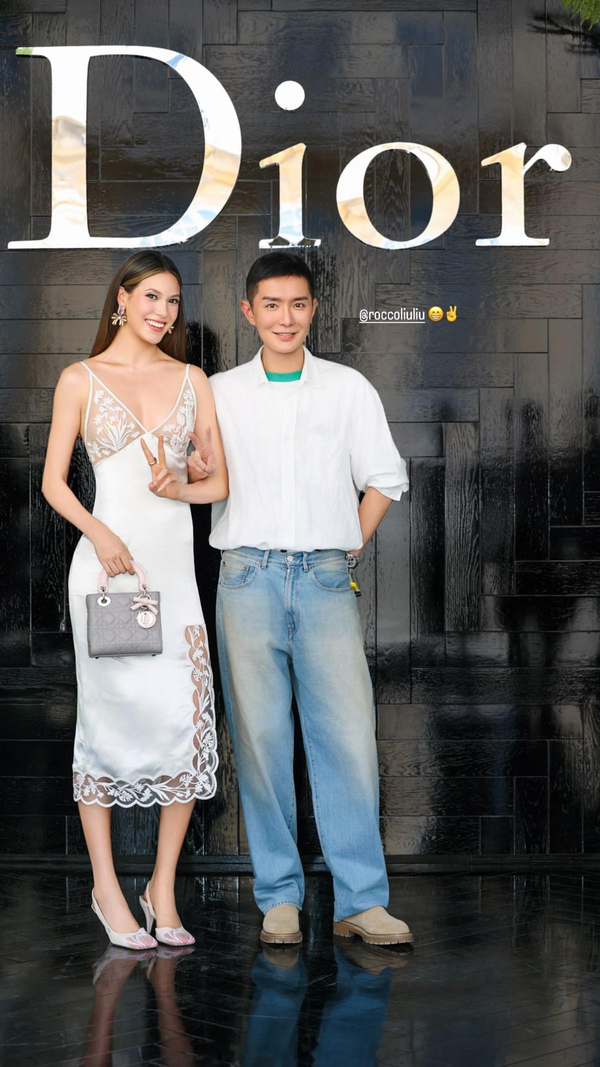 谷爱凌 【ins更新】快拍继续分享迪奥和vogue主编刘冲又见面啦✌️ 