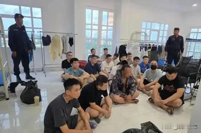 自作孽不可活，柬埔寨抓获多名中国籍电诈犯！
柬埔寨又抓获多名中国籍电诈犯，这次金