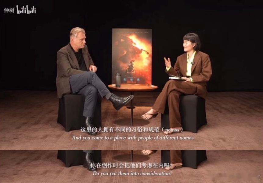 中国女博士采访诺兰火爆外网其实是博主采访功课做得好且文化素养高罢了。看看国内其他