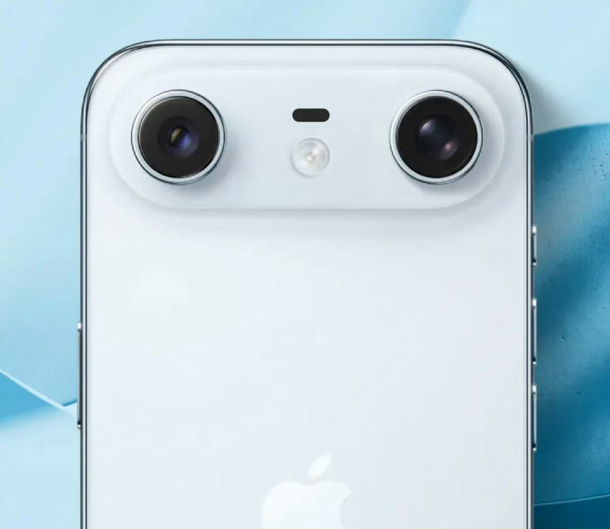 iPhone Air2要改摄像头布局？两颗摄像头分布在左右两侧，闪光灯在中间。且