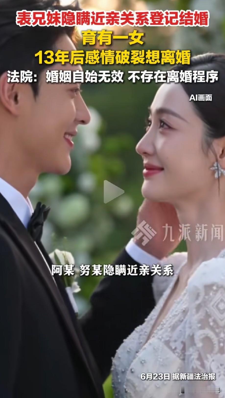 无知又荒唐！新疆新源，女子和男友自由恋爱后，不顾双方家人的劝阻，执意结了婚。不料