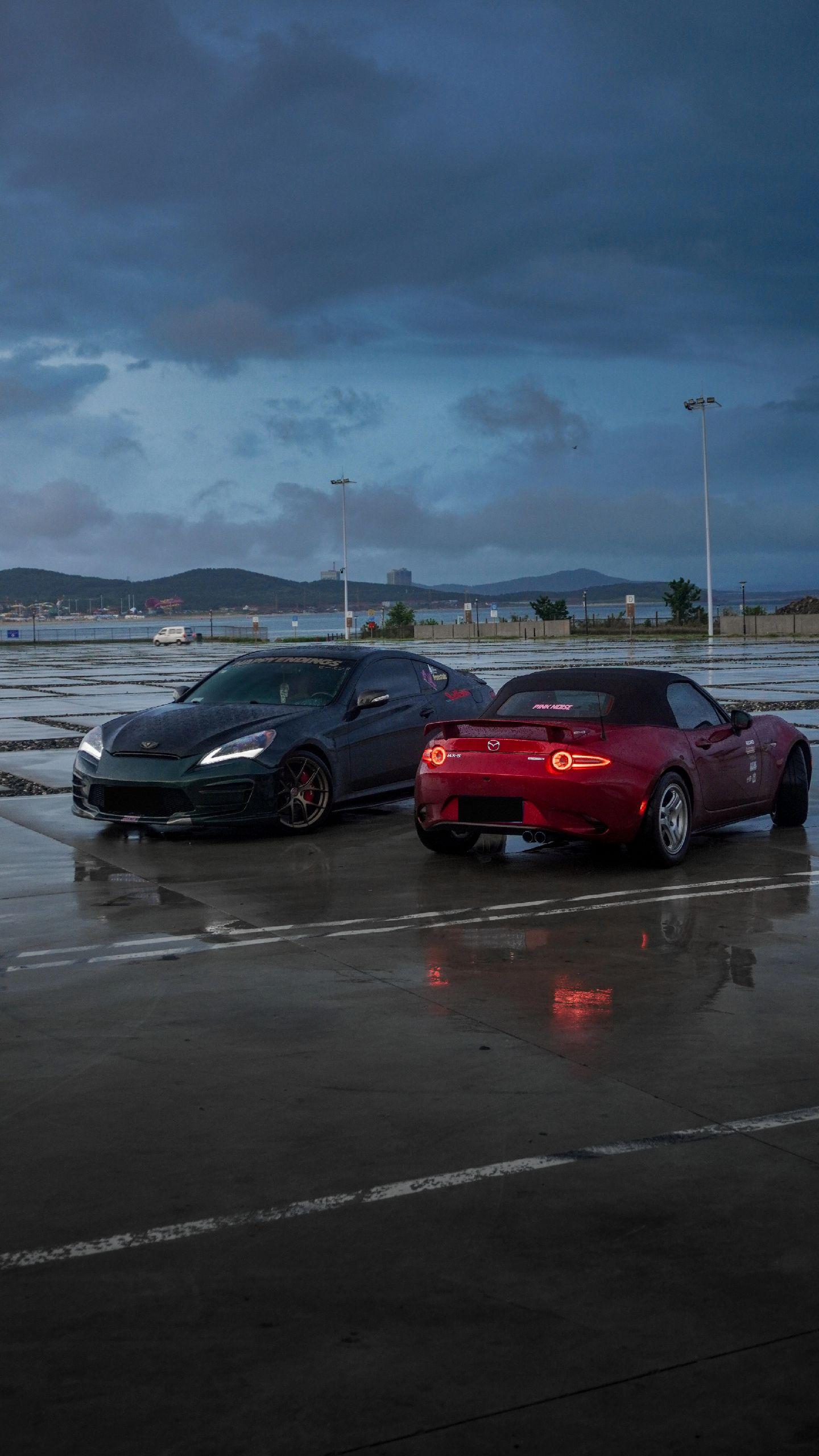 暴雨天和拍车更配。