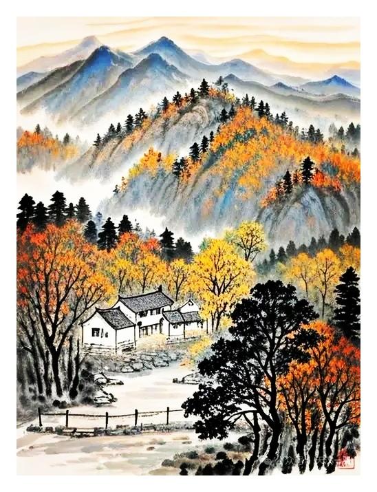 山野里能把恩怨来解脱
作者/盛晏平
山野的时光含氧多
能把我的恩怨来解脱
山间的