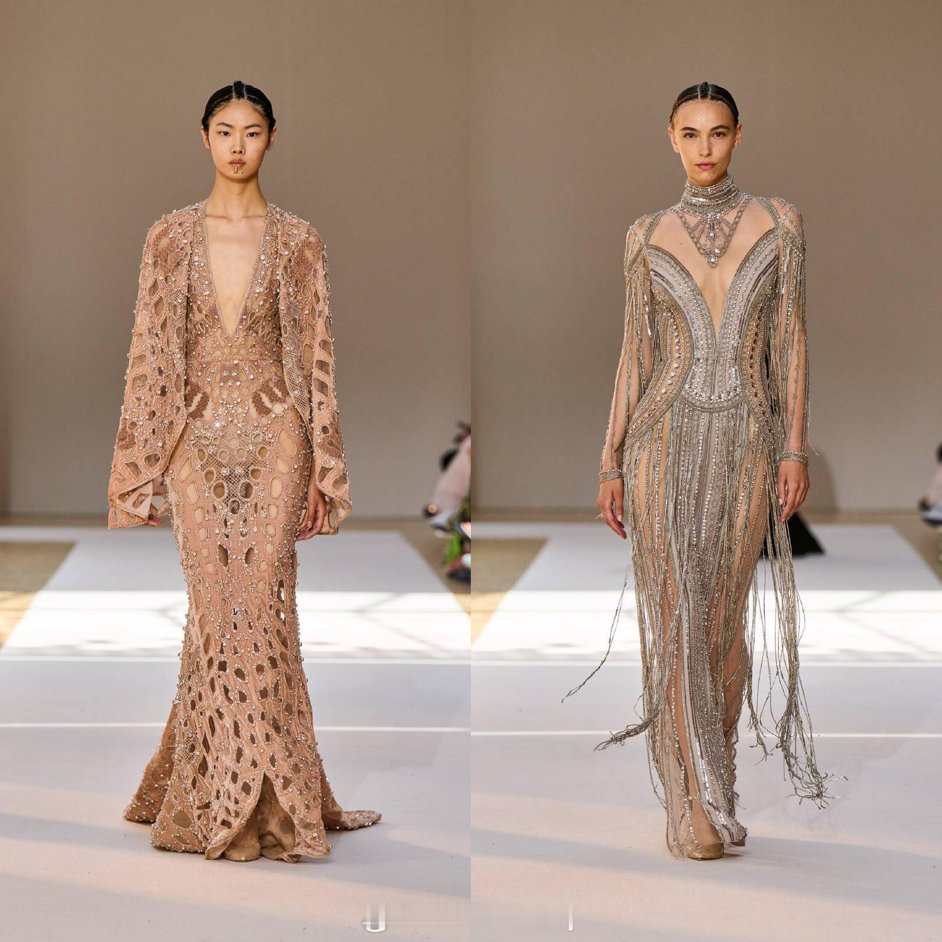 耀眼战袍 • Elie Saab 2022秋冬高定系列美丽的仙牌 Elie Sa