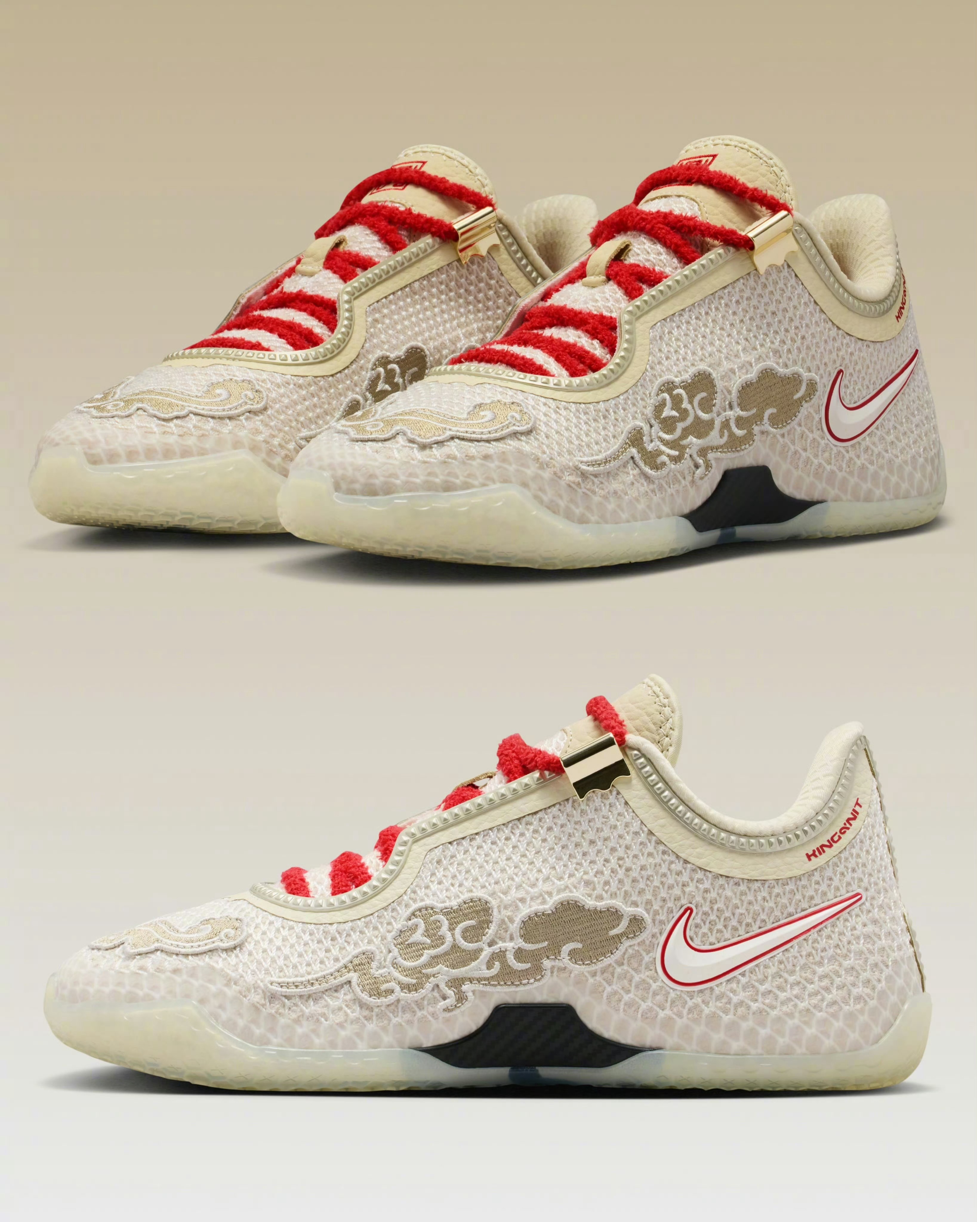 詹姆斯在队内蓝白对抗赛中上脚的Nike LeBron 24 “Greater C