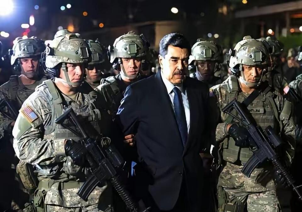 马杜罗被抓，是霸权“炮舰真理”的又一次野蛮证明！当年卡扎菲、萨达姆的剧本又在拉美