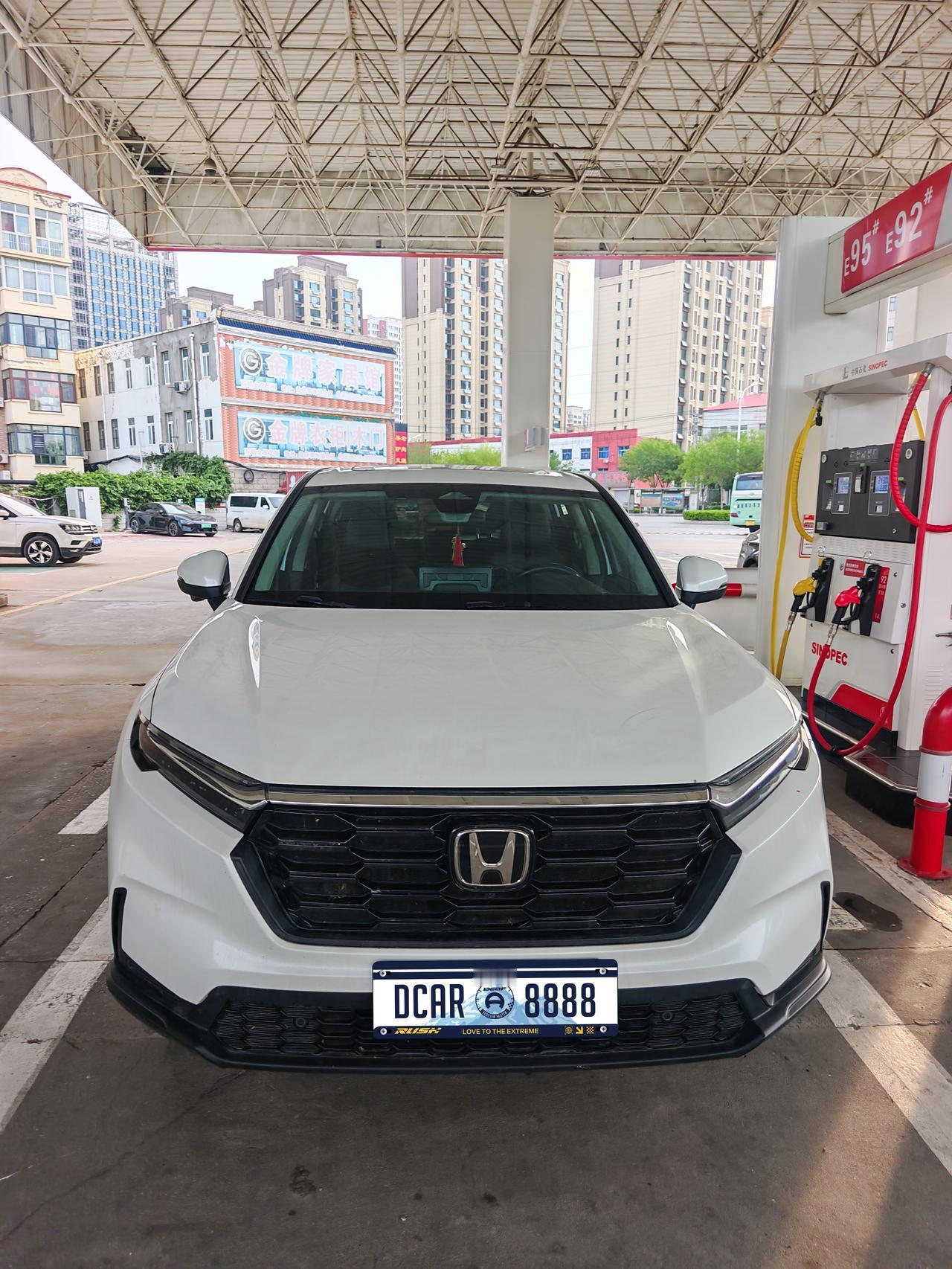 我的车子是本田CR-V2023款纯油版1.5T，目前安全行驶了快39000公里。