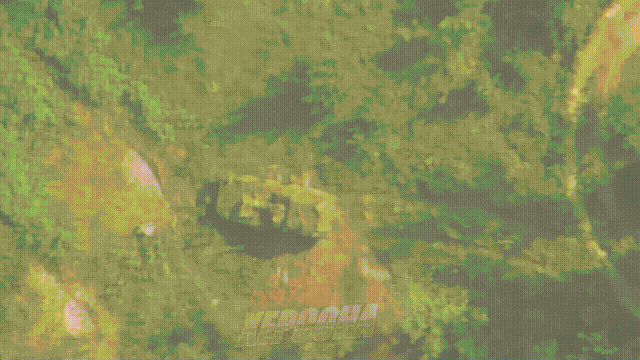 7月21日，俄罗斯方面公开了，俄军发射柳叶刀巡飞弹，成功的炸毁了，一辆乌克兰军队