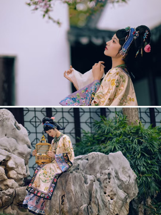 清汉女·寂寞空庭春欲晚🌸南京约拍