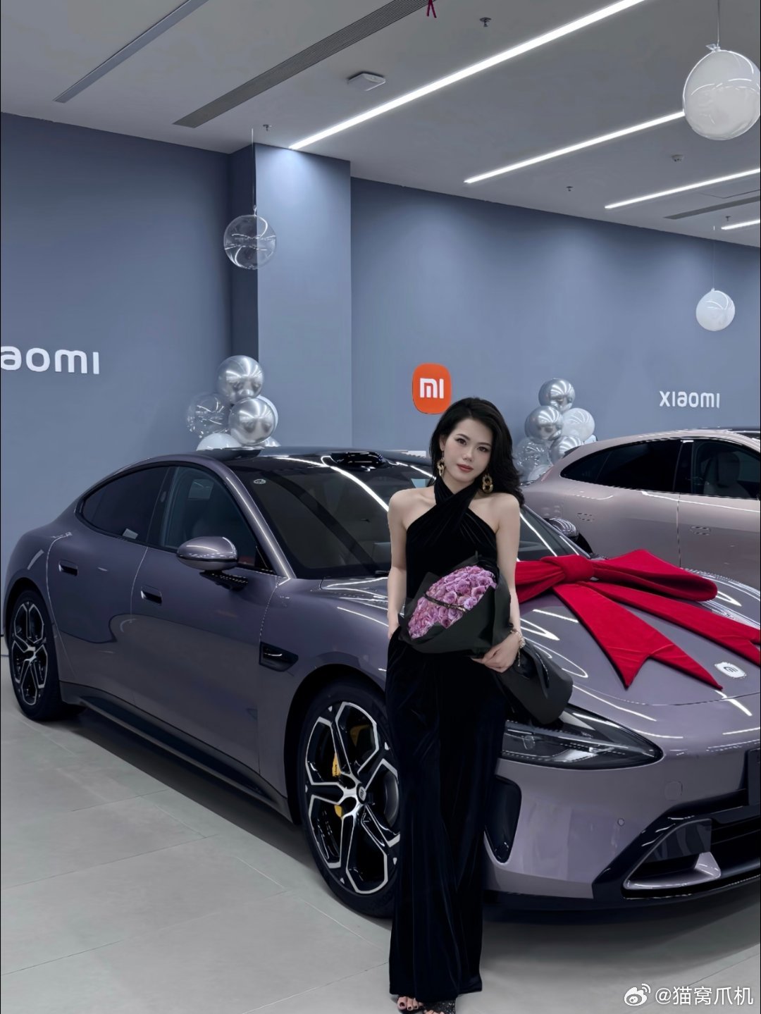 晚安，紫色更有韵味。小米su7