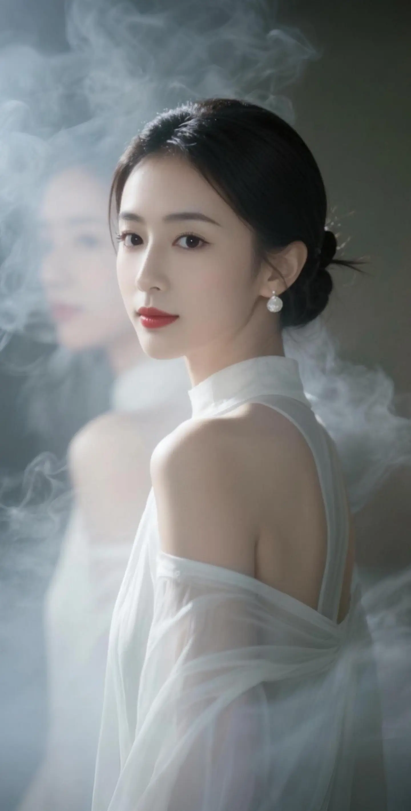 AI朦胧轻纱照 ai创作