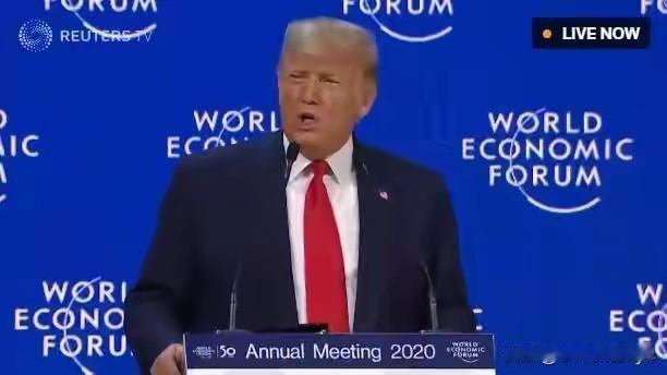 特朗普在本次达沃斯世界经济论坛上的演讲又延续他信口开河的风格，在讲到风力发电时他