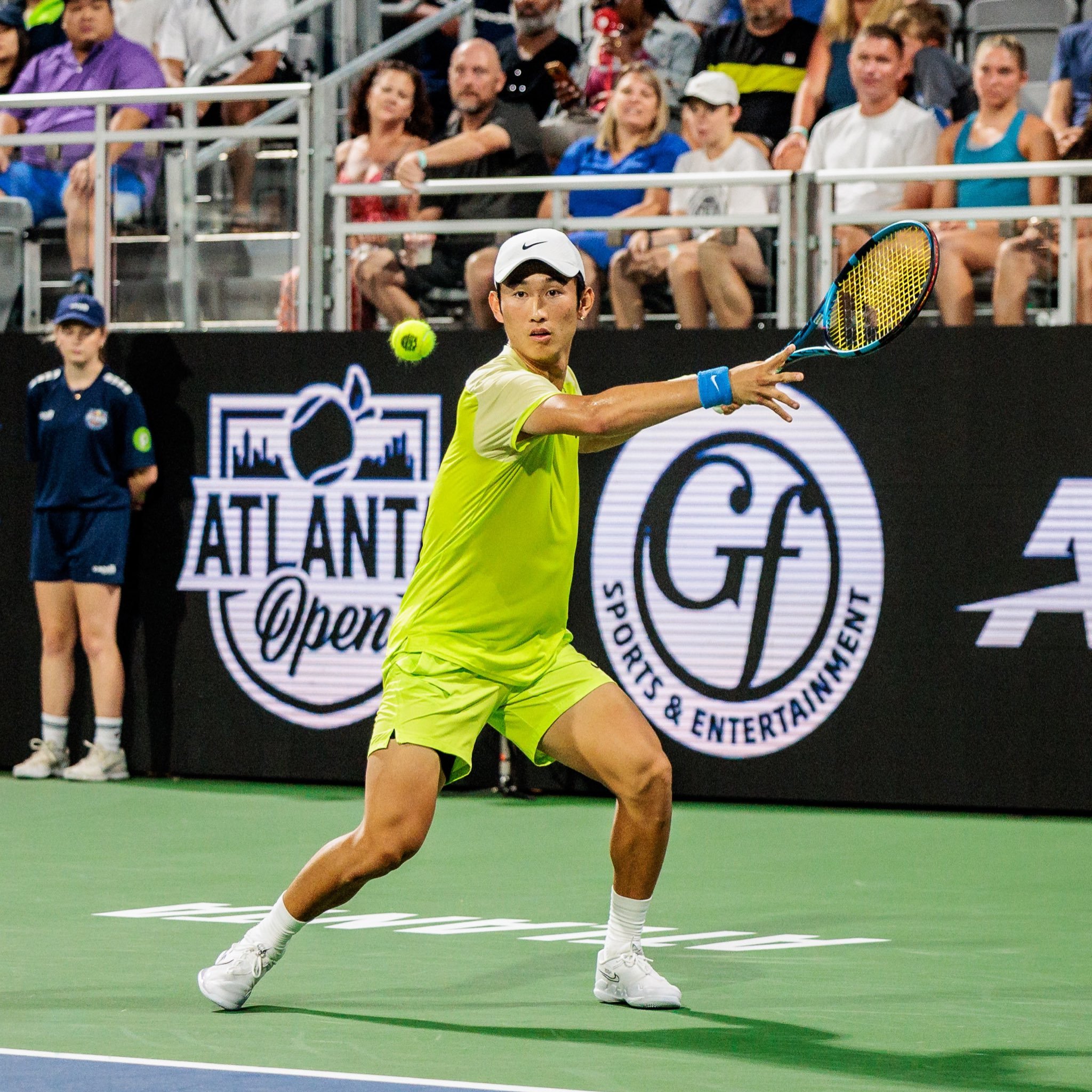 商竣程晋级亚特兰大四强！ATP250亚特兰大赛1/4决赛，商竣程以7-6(3)/