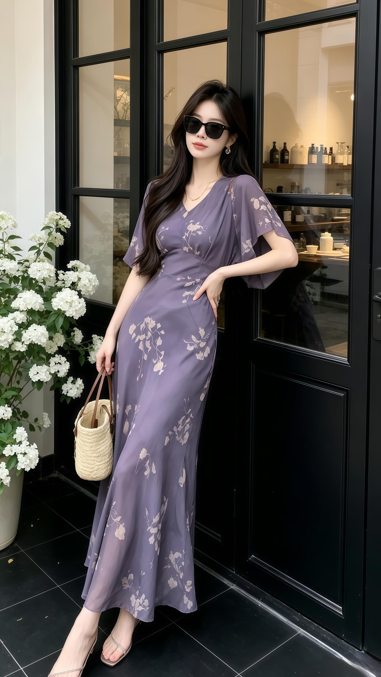 女生不费力的夏季穿搭 审美提升穿搭 连衣裙优雅气质 连衣裙夏季穿搭