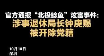 家人炫富，让爷爷栽了进去。“北极鲶鱼”说明了一件事，那就是出手必被捉。

极受关