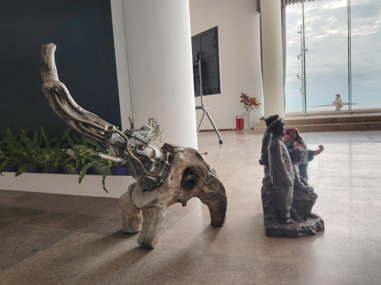 青岛市雕塑馆新展第一批展品已抵达，敬请期待吧！
中国城市雕塑家协会青岛创作展示中