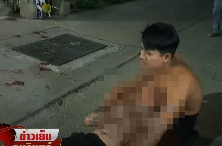泰国春武里府一名柬埔寨男子为了庆祝女友的生日，特地准备蛋糕并邀请友人来参加生日派