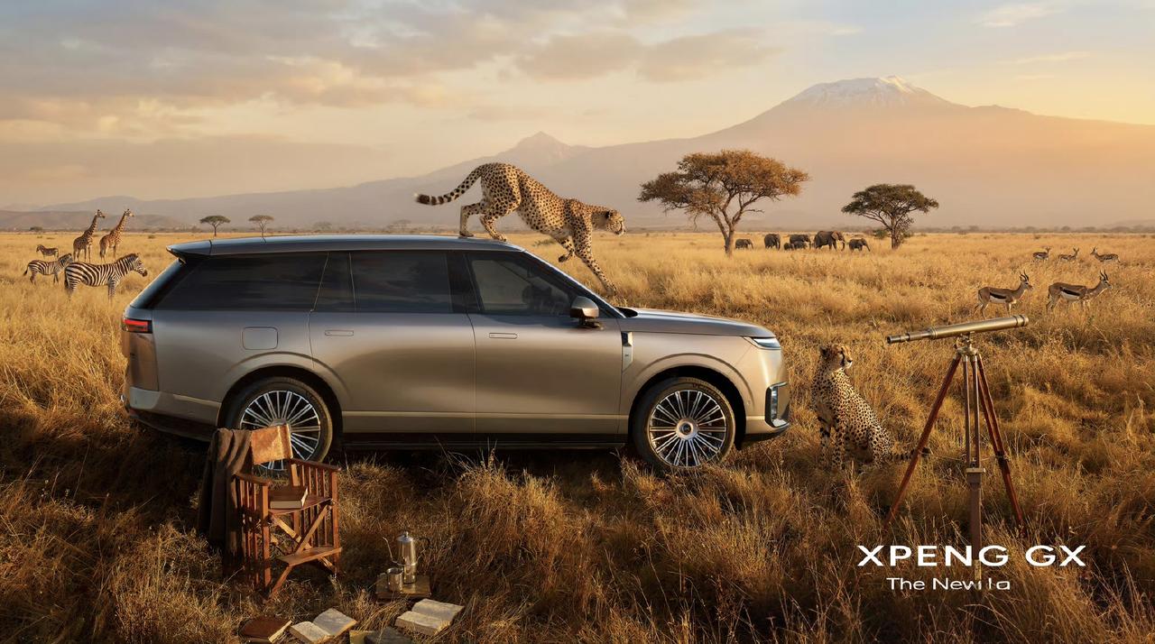 小鹏的大六座旗舰SUV，大湾区揽胜，命名小鹏GX。小鹏果然不让人失望，工程能力一