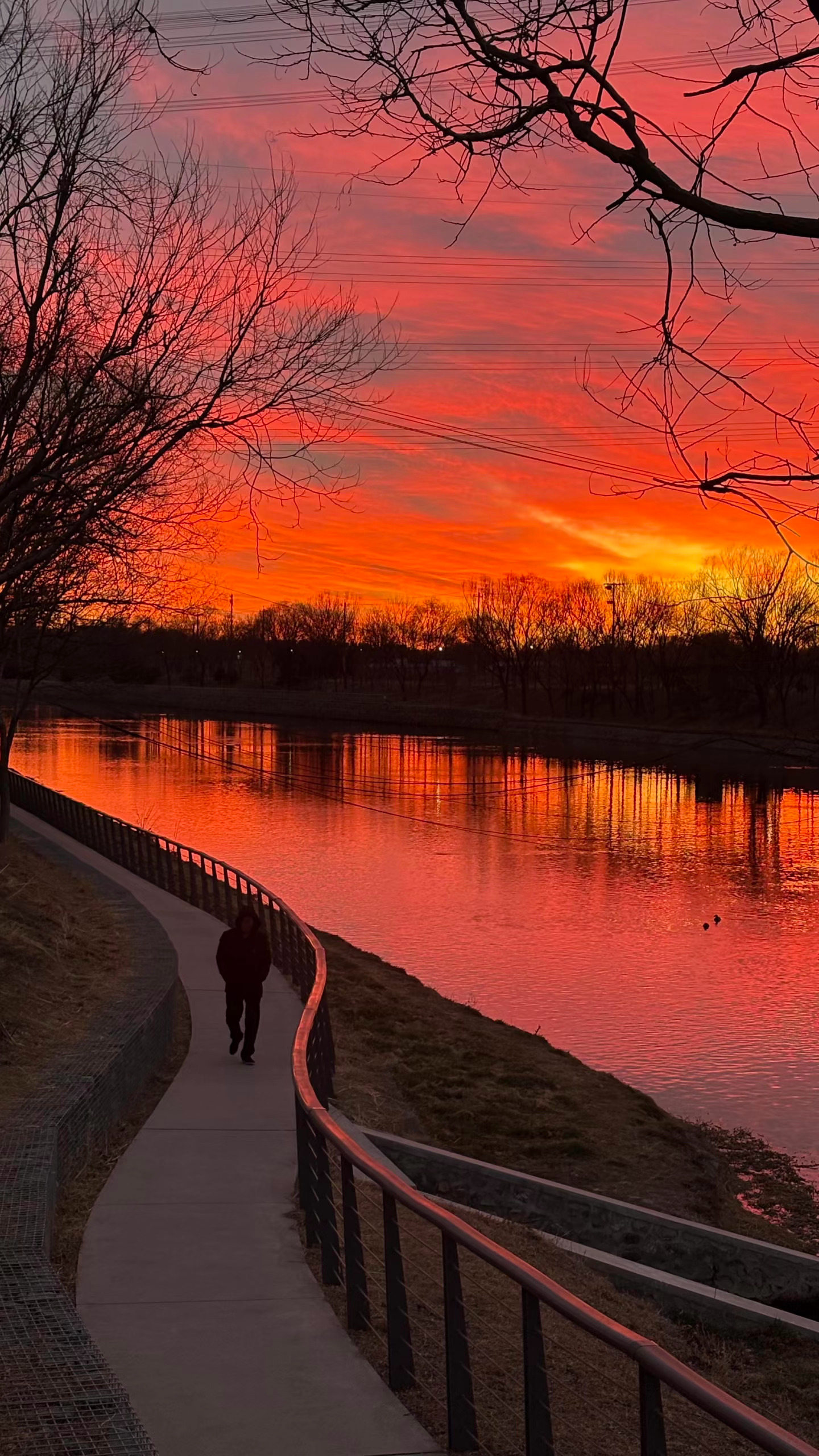 北京朝霞朋友圈的朝霞来了～ 