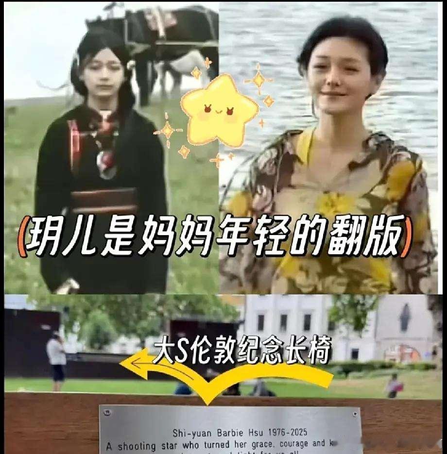 小玥儿是爸爸的五官，妈妈的神态，她真的好端庄，大S教育的真棒。不论哪次抓拍，神态