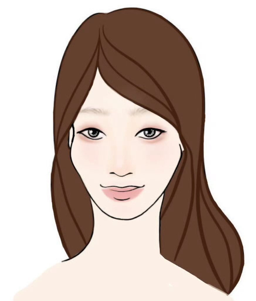 菱形脸高颧骨变成第一眼小美女的技巧 