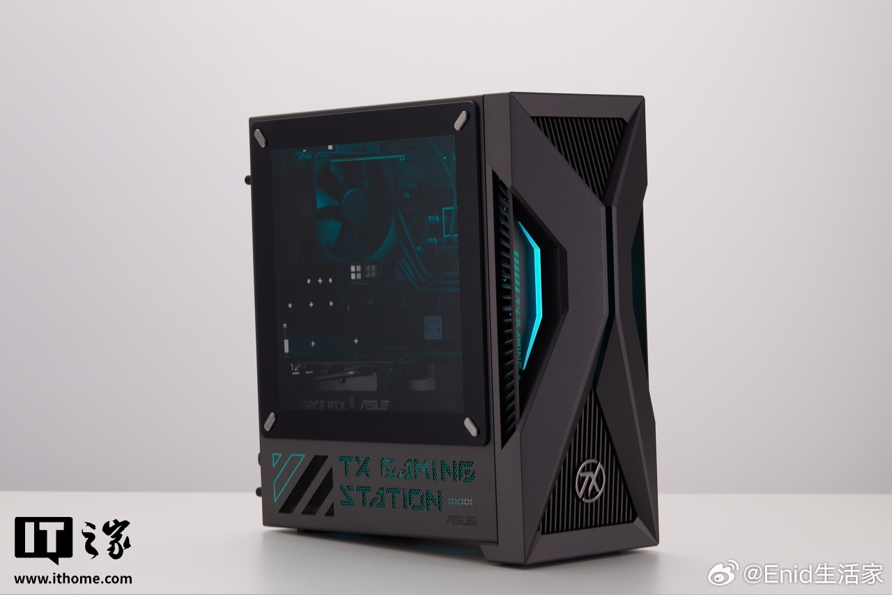 16.5L 次元机甲设计，华硕天选 6X 游戏主机图赏华硕天选 6X 游戏主机，