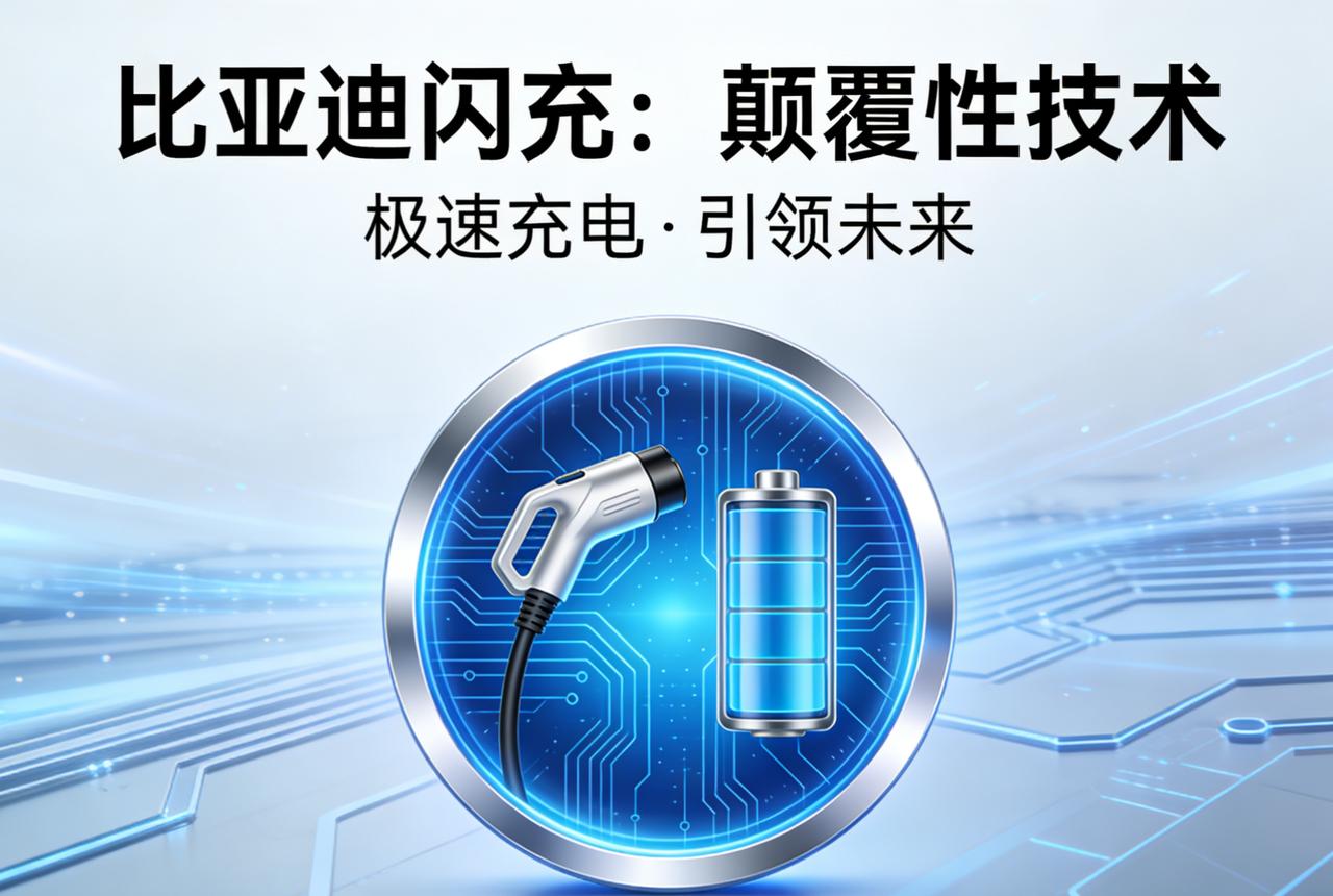 比亚迪闪充：不止于快，重塑新能源汽车补能生态的颠覆性革命
 
比亚迪闪充绝非单纯