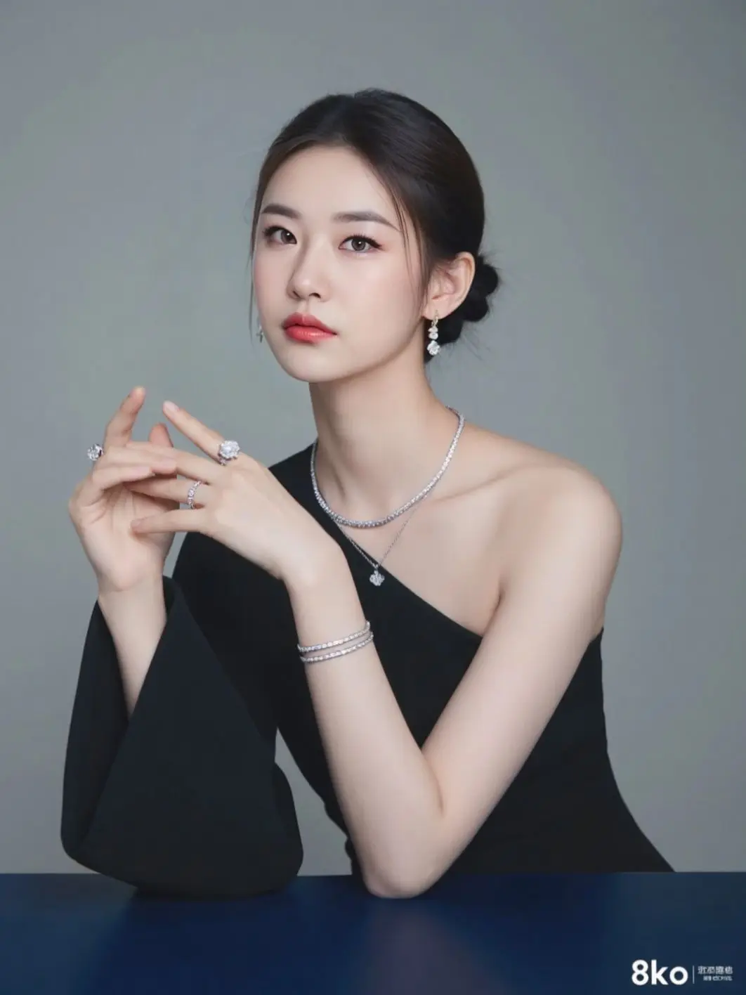 AI珠宝优雅照 ai创作