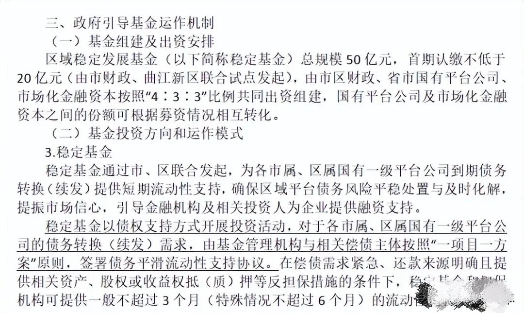 地方政府引导社会资本方共同建立债务平滑基金是一个有益有利的事情，对地方环节债务压