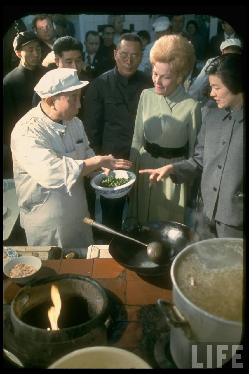 美国《LIFE》杂志摄影师John Dominis1972年2月拍摄的尼克松访华