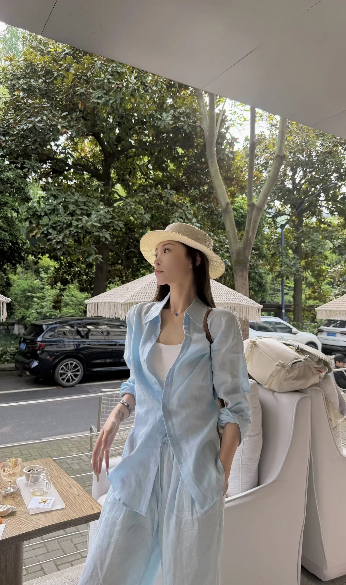 出门的松弛感给足🌊