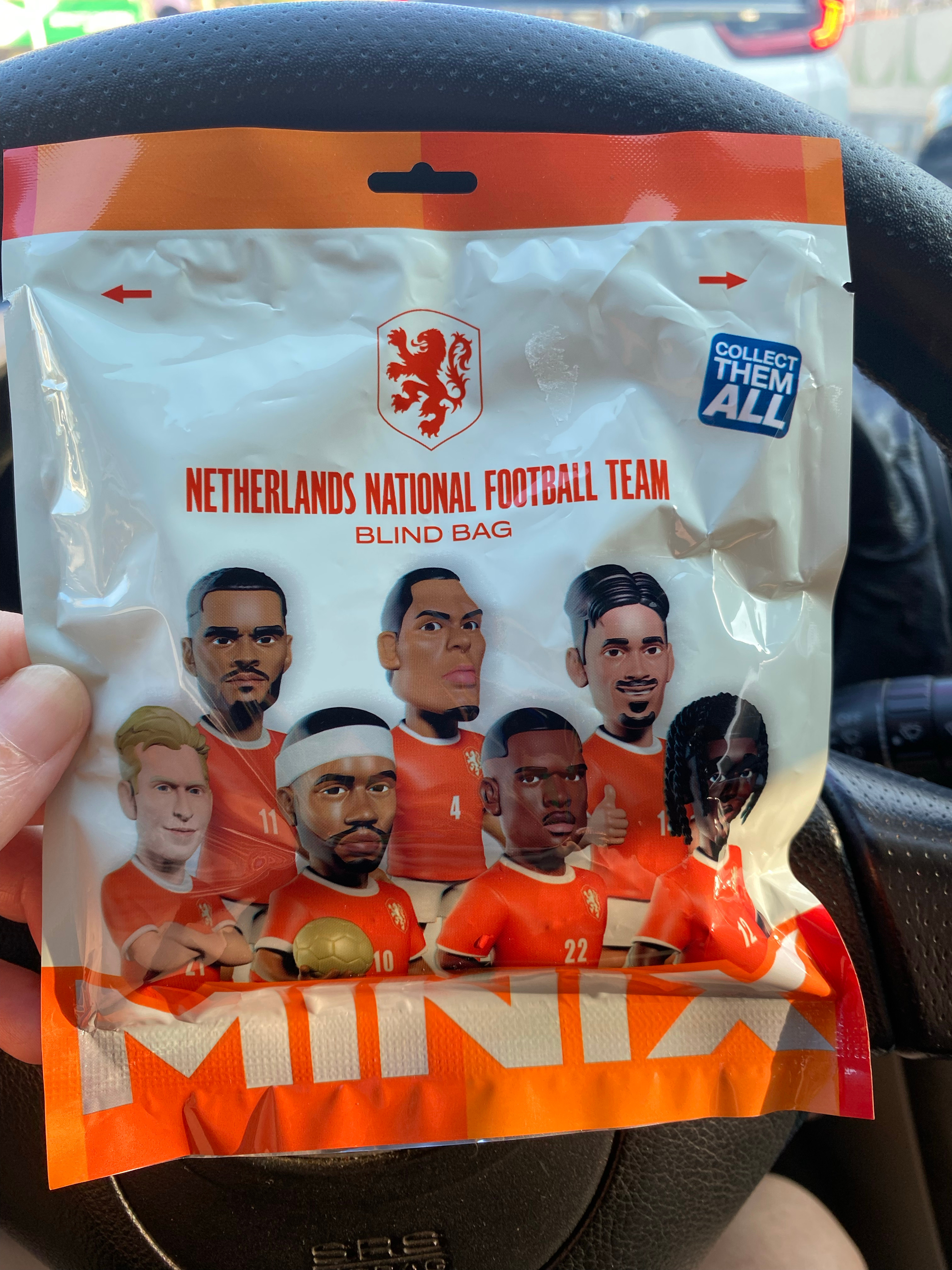 唔錯👍抽中隊長雲戴克 🇳🇱MINIX