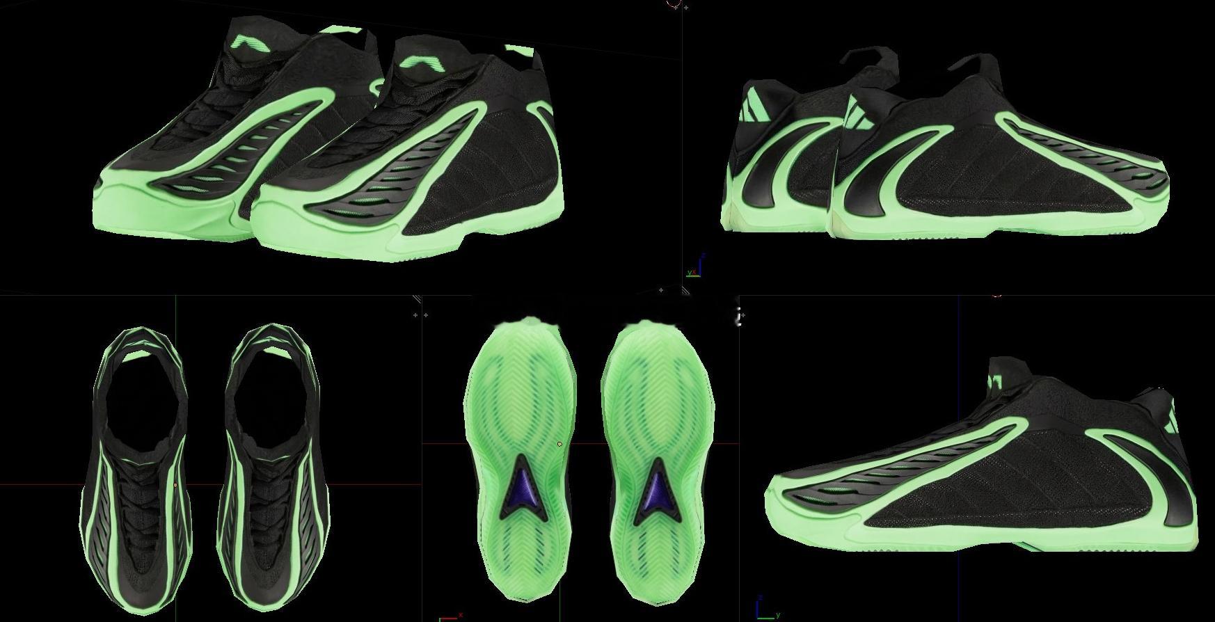 2K14 Adidas AE 2 Lime Burst 鞋补Bledz0ne2k