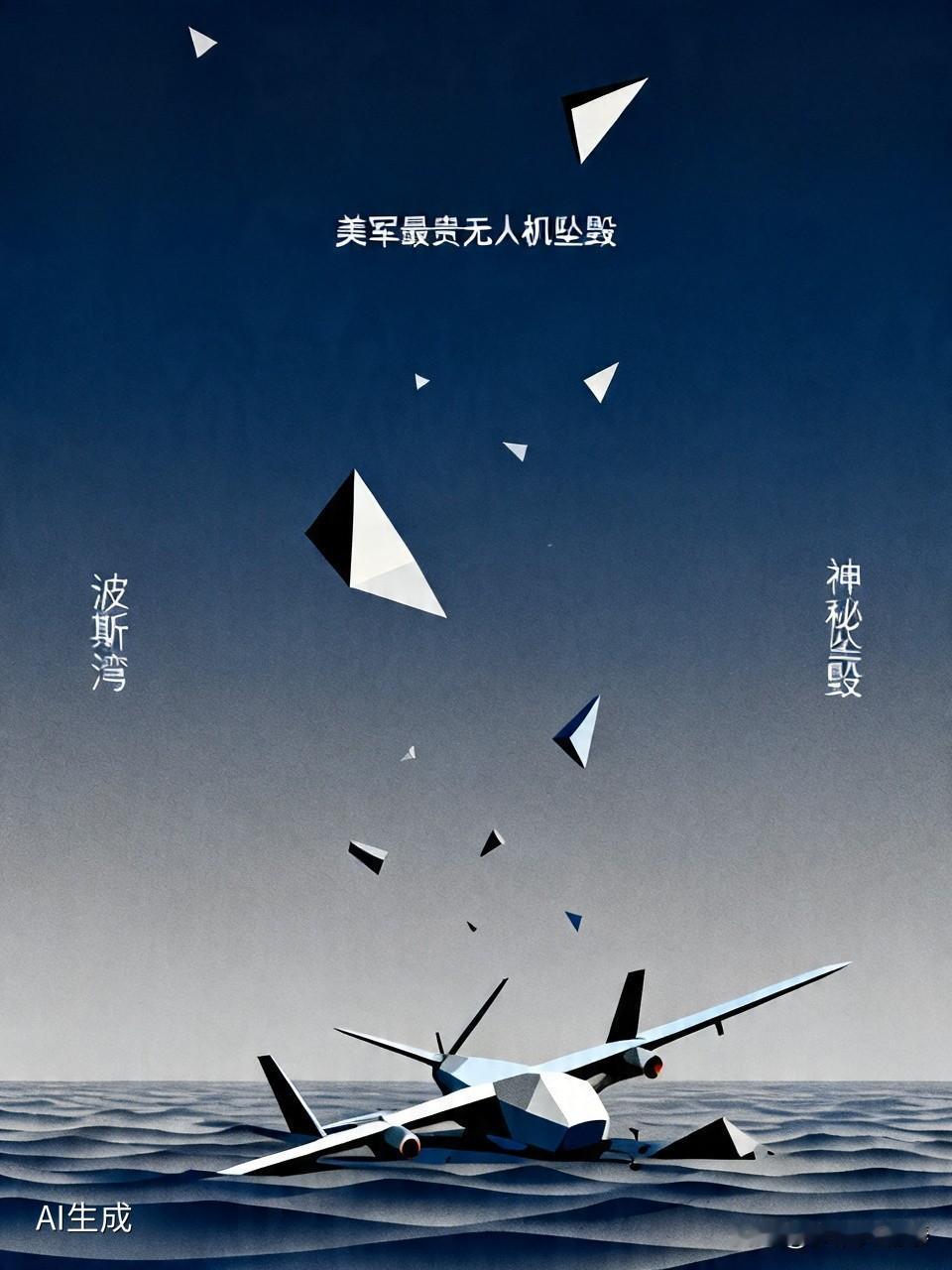 美军最贵无人机离奇坠毁，全程沉默藏尽玄机
 
   美军官宣MQ-4C“人鱼海神