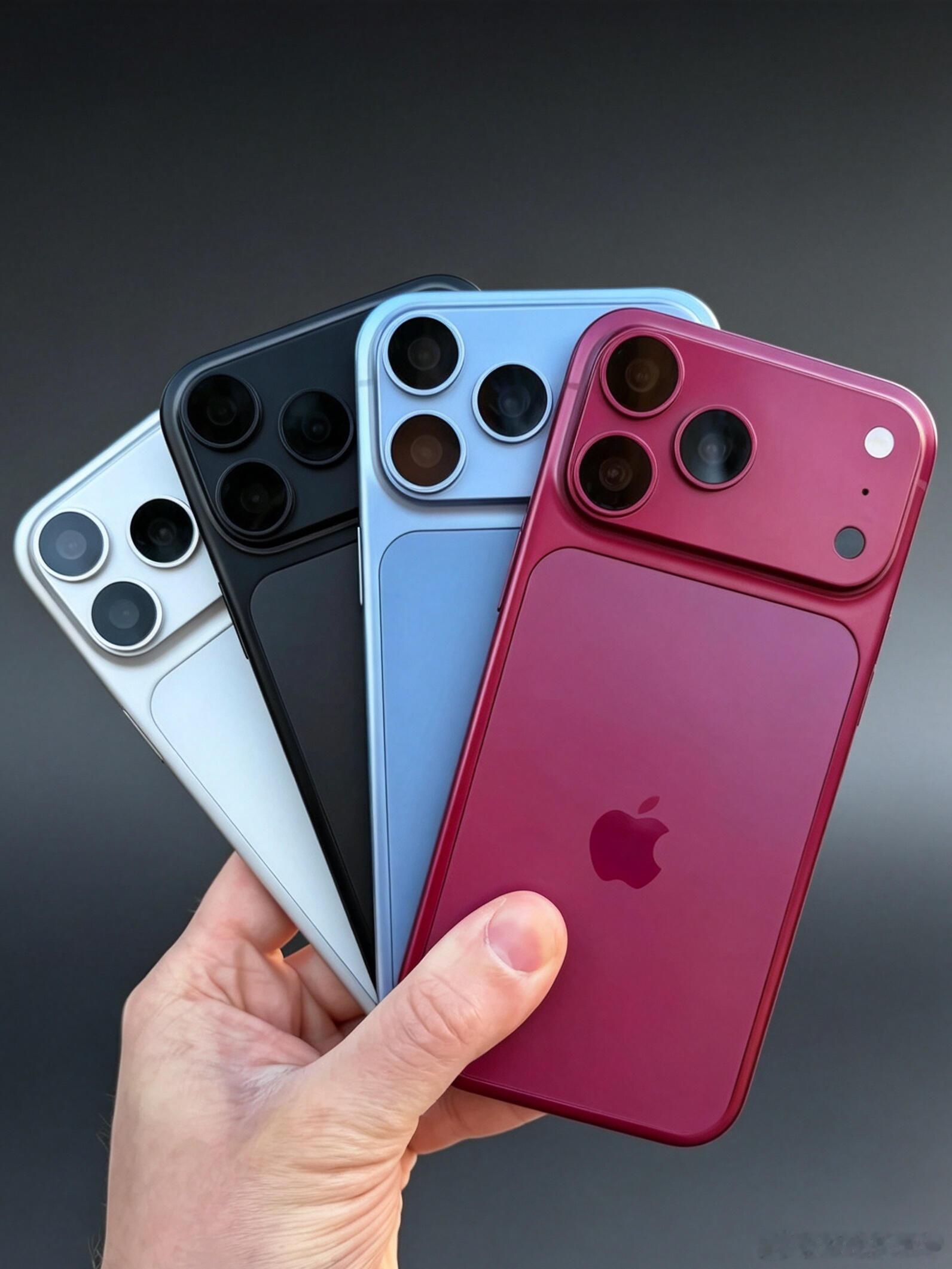 苹果iPhone18系列已量产信号更好📶运行更流畅灵动岛更小背壳更漂亮贵150