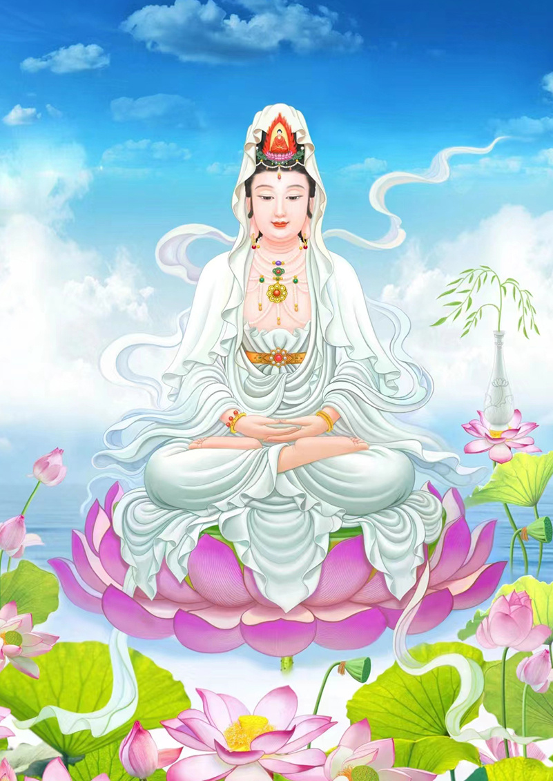 观音菩萨庇佑，增福德，添吉祥！  