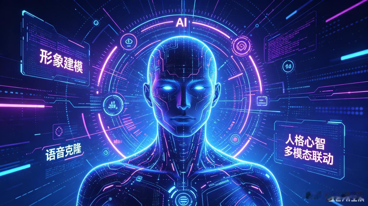 [AI分身（数字分身）四大核心技术原理]
 
AI分身本质是复刻外貌、复刻声线、