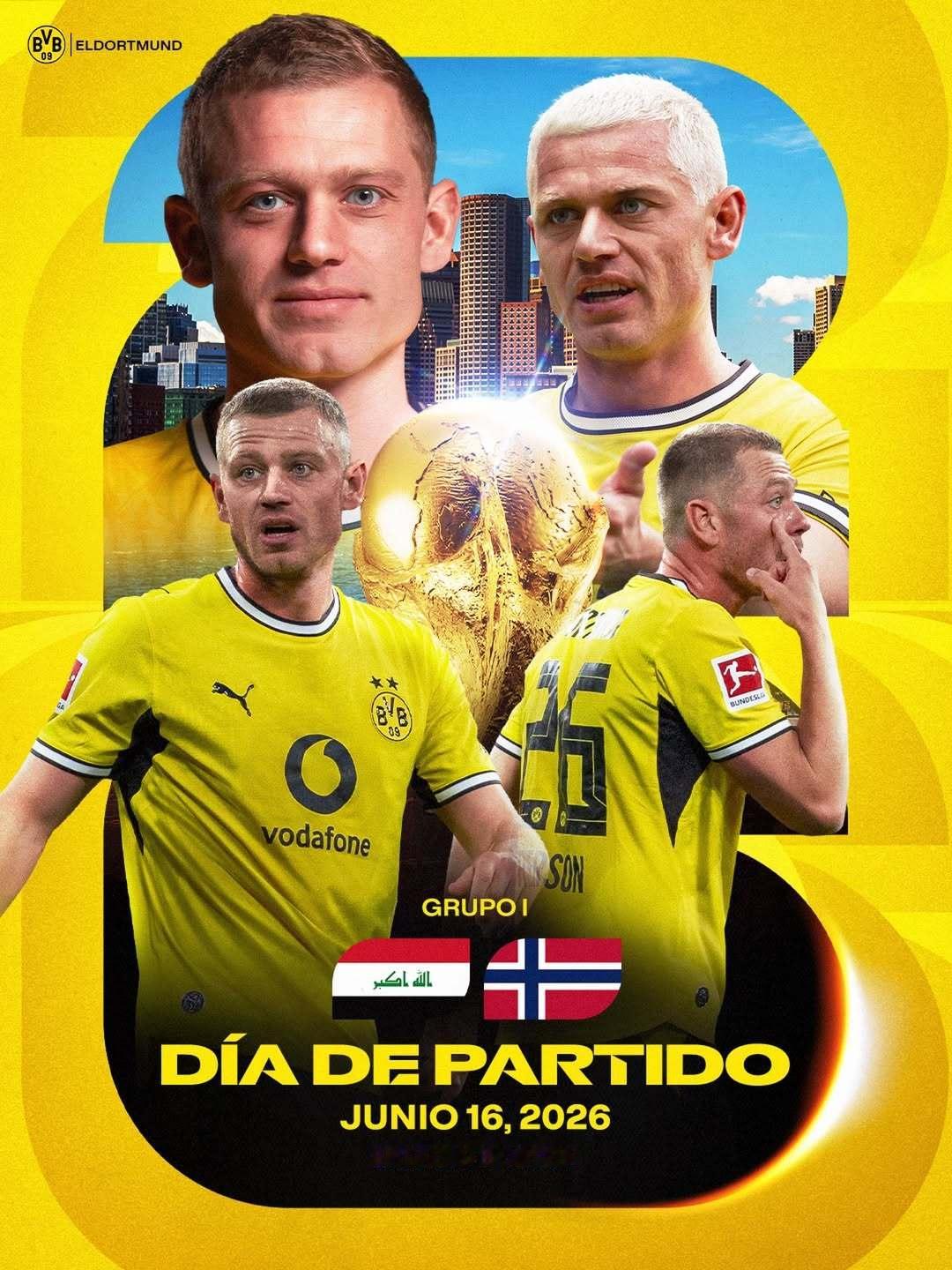 先雪藏一下锁头外挂，关键时候再用🇳🇴挪威4-1战胜伊拉克💛🖤瑞尔森首发打