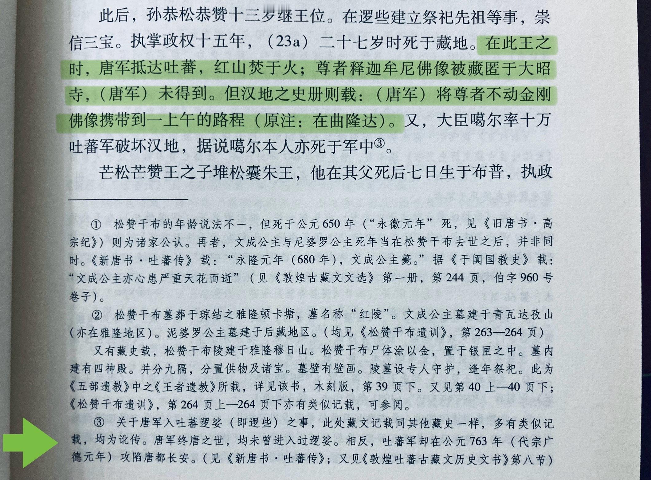 藏文史籍中对松赞干布之孙芒松芒赞在位时唐军攻入逻些的记载，可能是基于对薛仁贵“逻