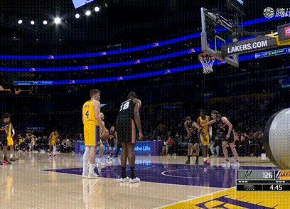 阿杜抢的真凶啊马刺vs湖人