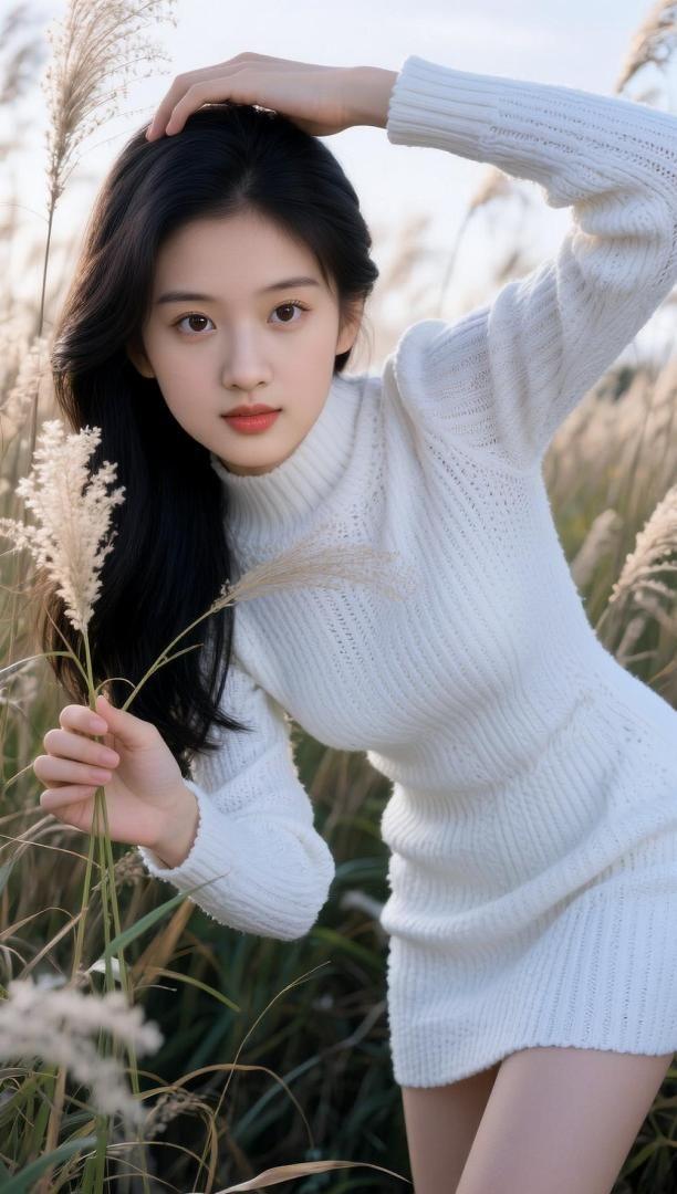 AI逆光针织写真 抖音ai创作