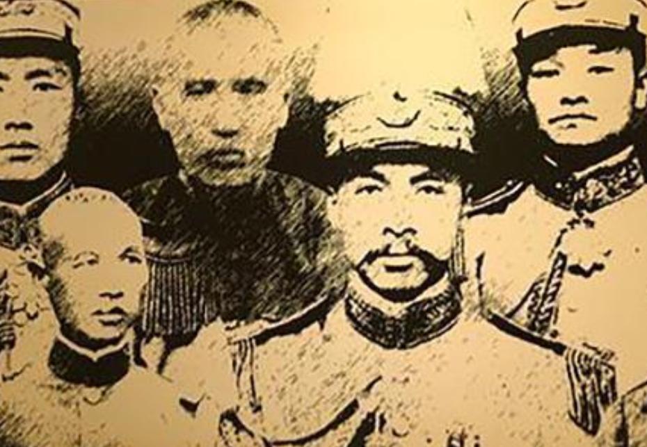 1927年，滇系老大唐继尧，在昆明吐血气死了，把他逼下台的四个将领，一块儿过来探