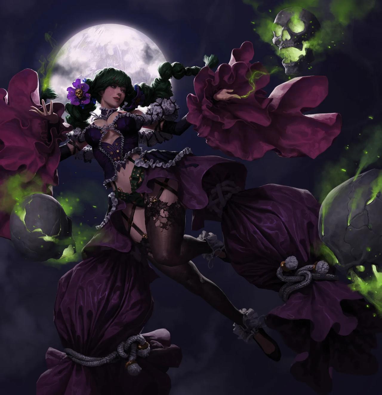 韩国画师sungmoo heo的角色设计作品