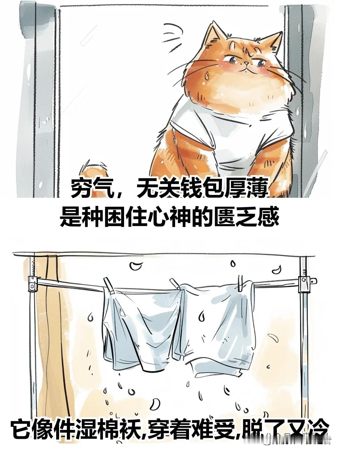 治愈漫画 I 人生建议：戒掉身上的穷气漫画治愈时刻 漫画治愈日常