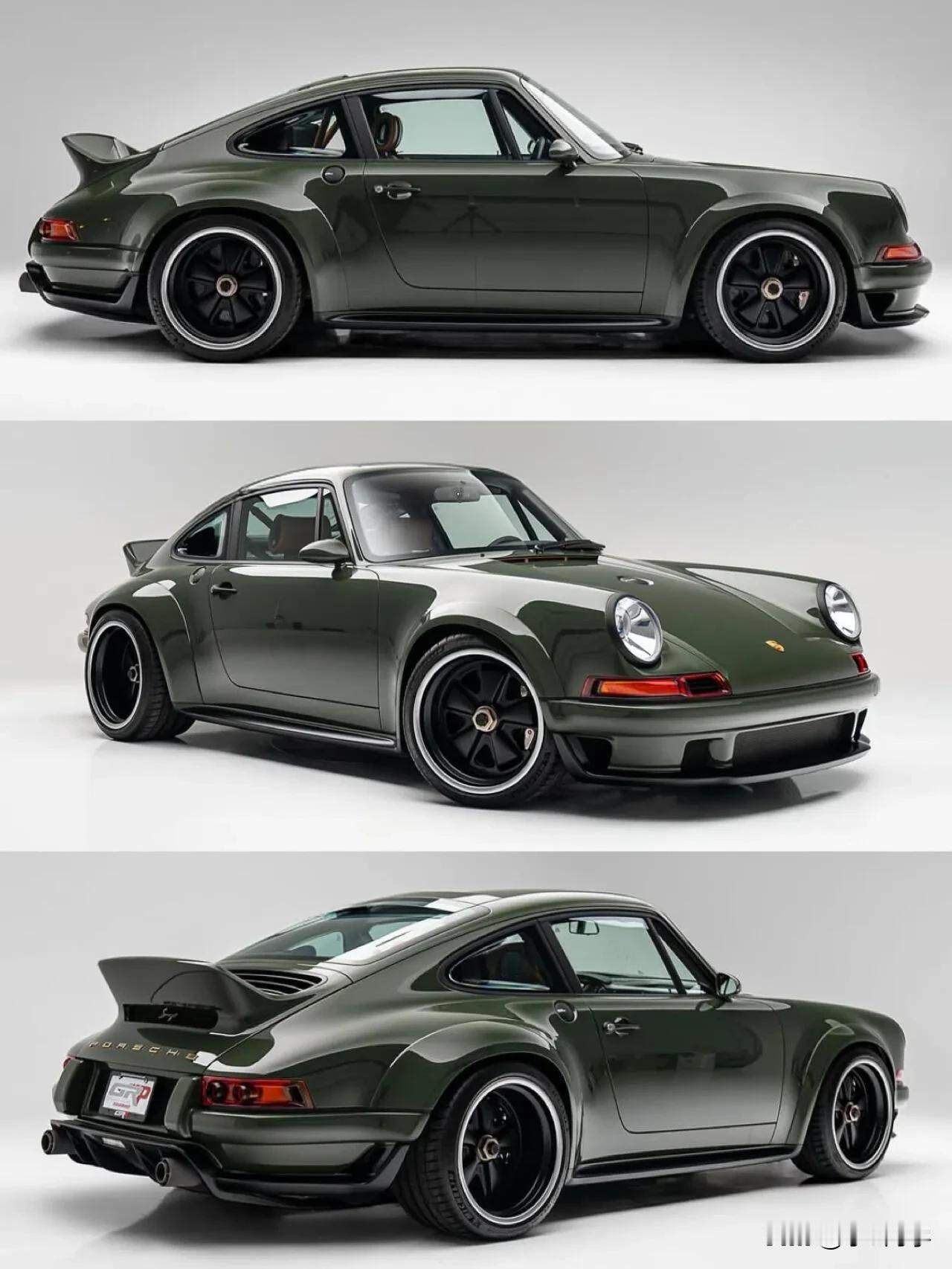 老车迷看哭！这台1990保时捷911 Reimagined被“复活”成艺术品♥