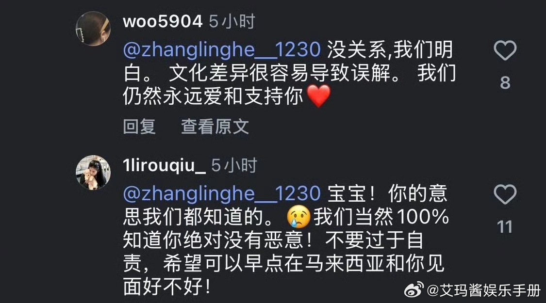 张凌赫道歉后有表示情有可原张凌赫没有恶意的，也有觉得张凌赫应该发布正式道歉贴，情