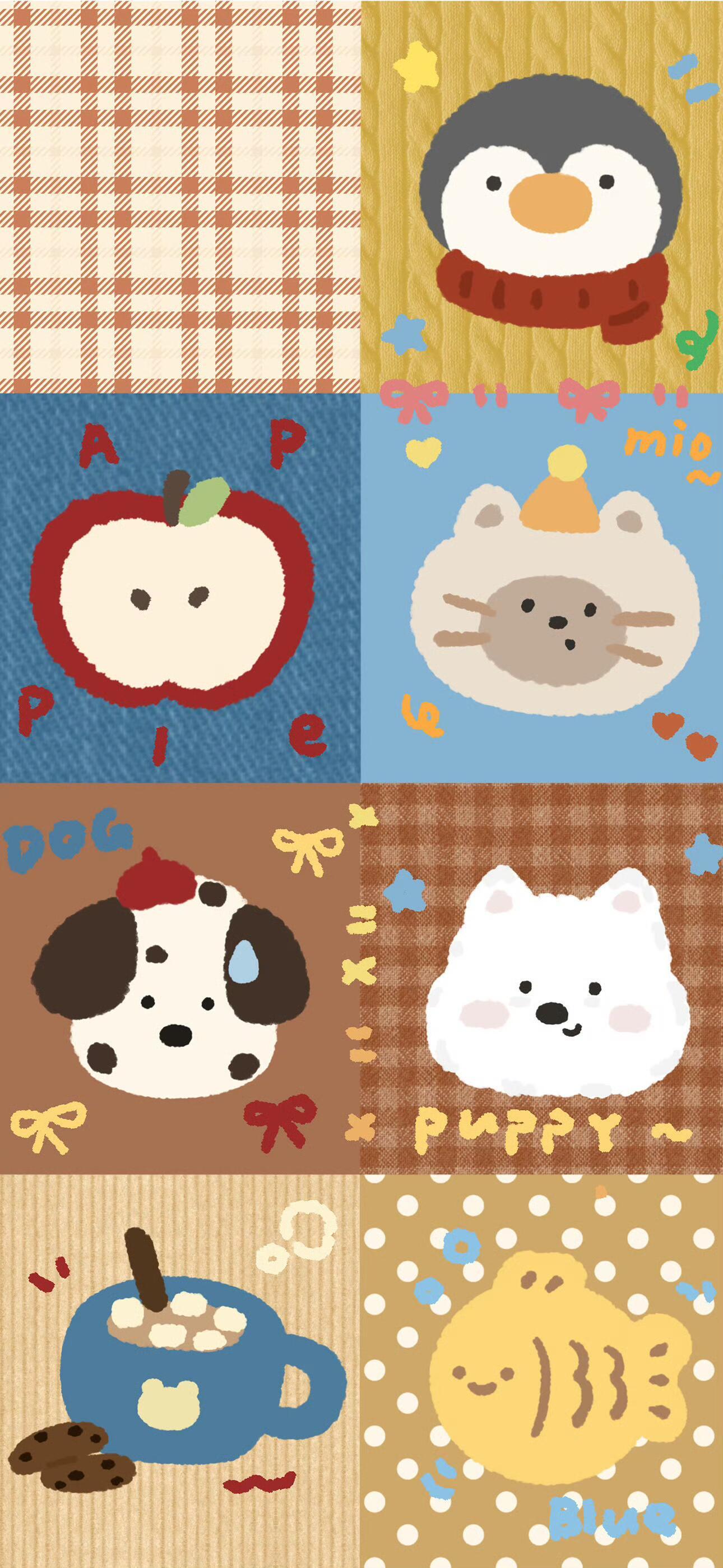 可爱ins风壁纸🐈超治愈 