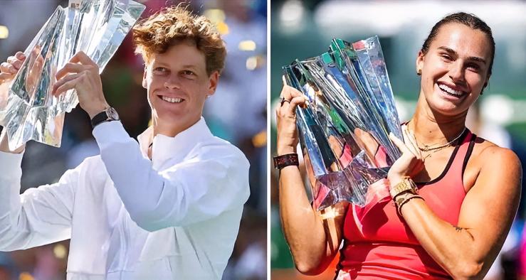 网坛历史壮举🔥
同年同月同双冠！！
…
1994年男女阳光双冠⏬
桑普拉斯：那