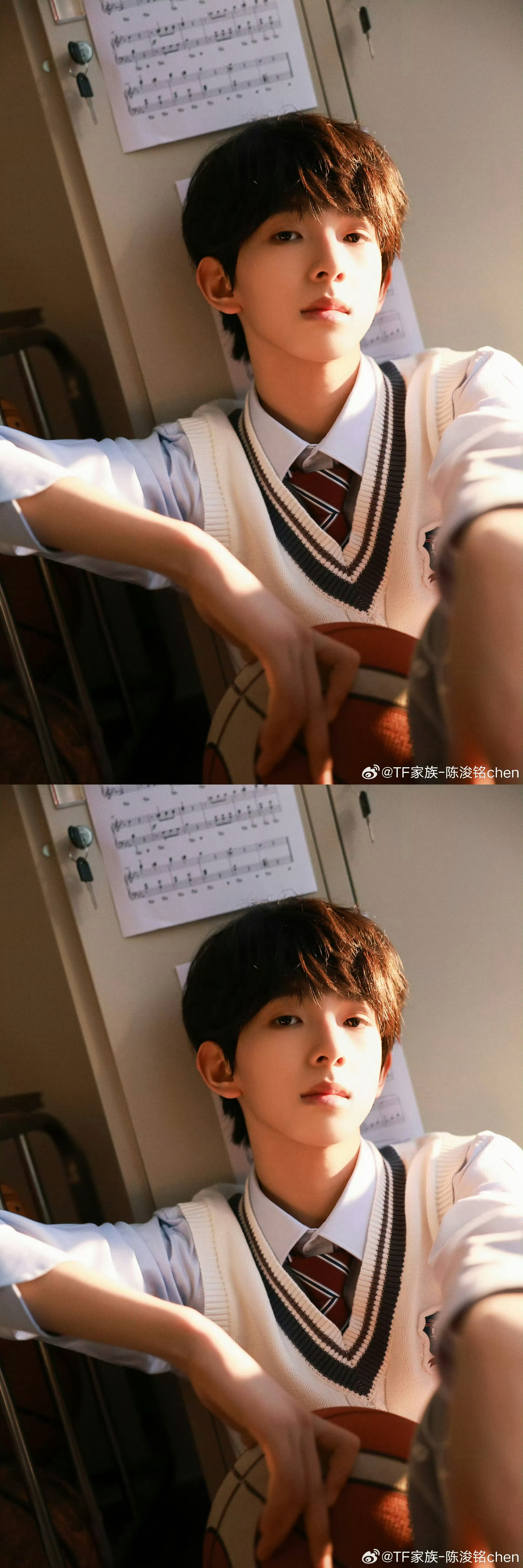 陈浚铭我们的少年时代2单人海报 陈浚铭《我们的少年时代2》官宣海报 好帅好阳光谢