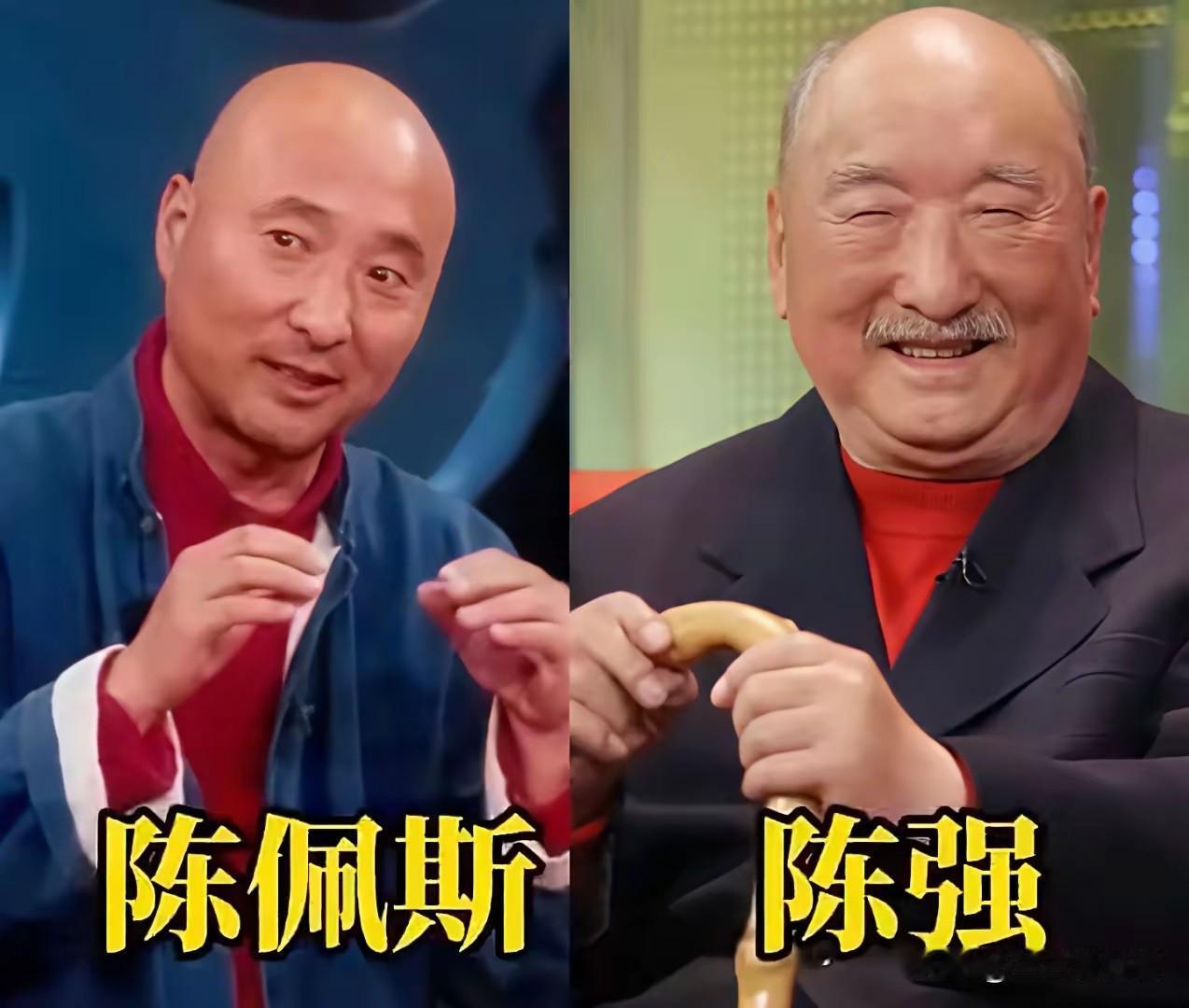 陈强和陈佩斯
章宗义和章金莱
称之和程前
这些明星父子一看就是复刻版，基因真的太